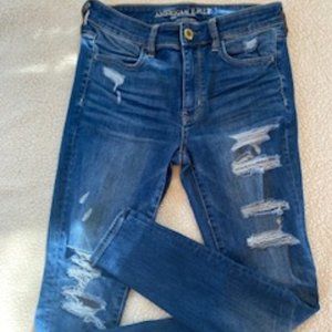 American Eagle Hi-Rise Jeggings size 6